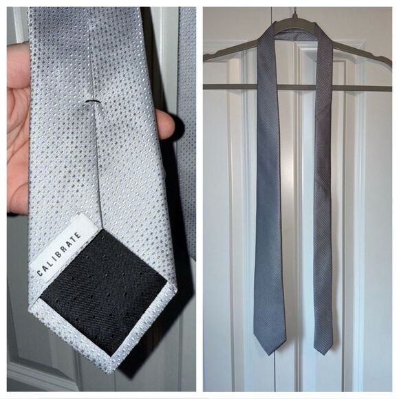 Assortment of Men’s Ties (4) Total Jos. A Banks, Club Room, Calibrate - Picture 2 of 5